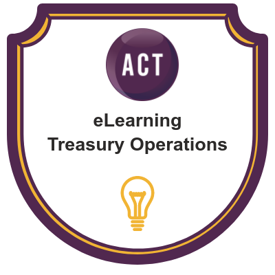 Treasury Operations eLearning digital badge